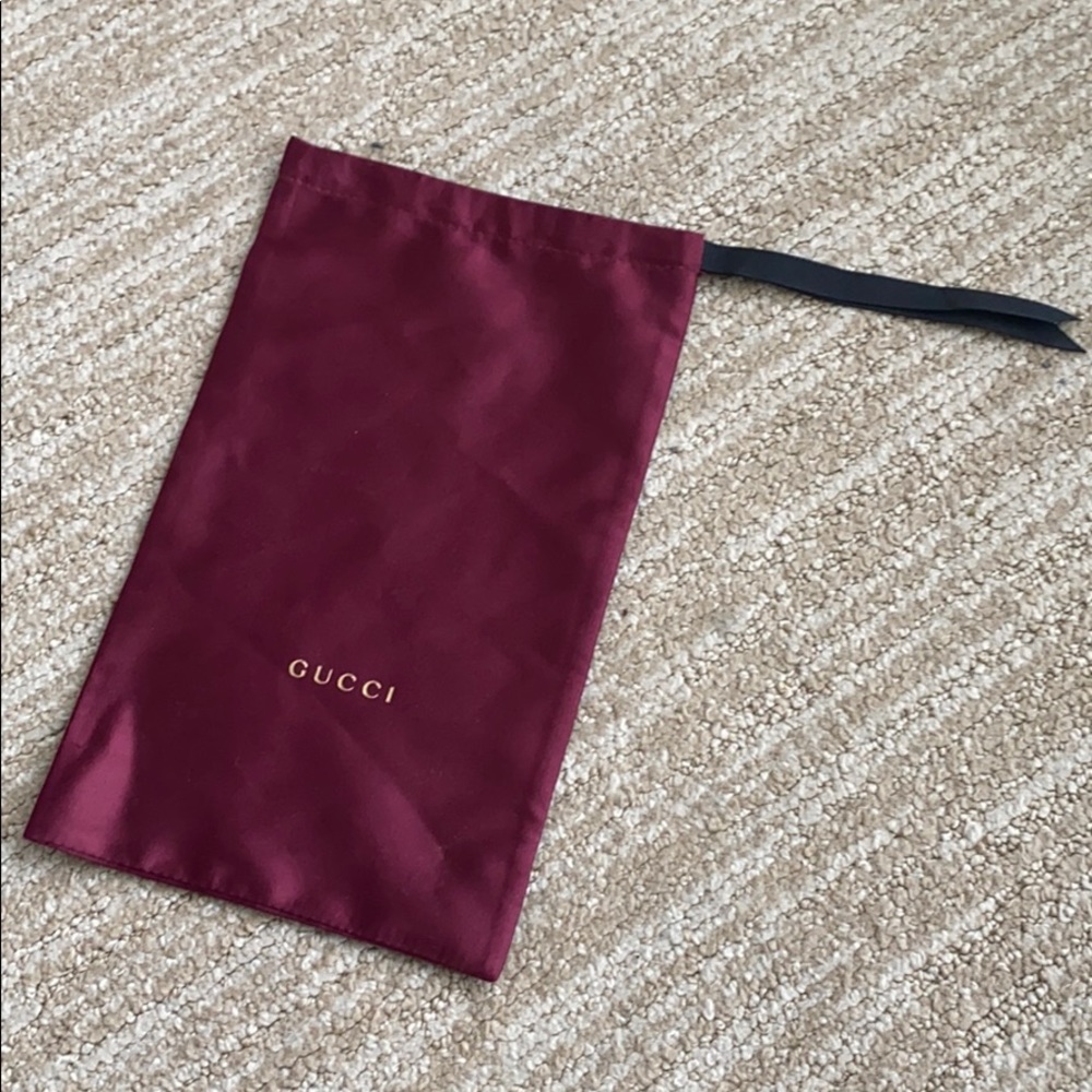Gucci sunglasses bag